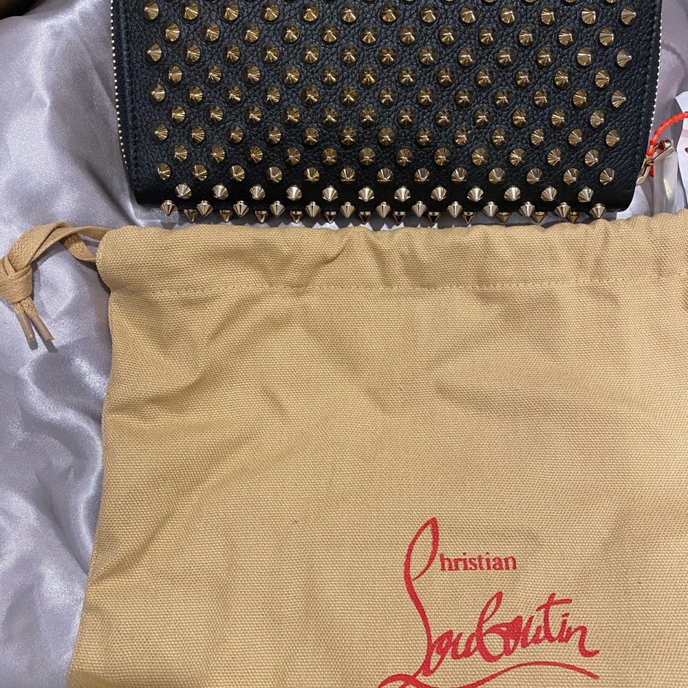 NEW Christian louboutin panettone wallet